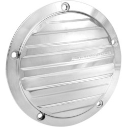 PartzBiz HD PM0177-2040-CH - Performance Machine Drive 5 Hole ผ้าคลุม Chrome Derby Harley Big Twin 99-15 | 0177-2040-ช PartzBiz HD PM0177-2040-CH - Performance Machine Drive 5 Hole ผ้าคลุม Chrome Derby Harley Big Twin 99-15 | 0177-2040-ช