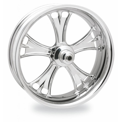 PartzBiz HD: 4406978-PM Gasser Chrome Wheels Package Set With Tires Tires for Harley PartzBiz HD: 4406978-PM Gasser Chrome Wheels Package Set With Tires Tires for Harley