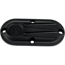 PartzBiz HD PM0177-2028-SMB - Performance Machine Black Ops ฝาครอบการตรวจสอบหอยเชลล์ Harley FLST/FXST FXDWG | 0177-2028-SMB PartzBiz HD PM0177-2028-SMB - Performance Machine Black Ops ฝาครอบการตรวจสอบหอยเชลล์ Harley FLST/FXST FXDWG | 0177-2028-SMB