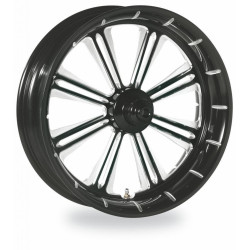 PartzBiz HD PM-RIV-BMP - PM Riviera Contrast Cut Platinum Wheels Package Set With Tires Tires Harley PartzBiz HD PM-RIV-BMP - PM Riviera Contrast Cut Platinum Wheels Package Set With Tires Tires Harley