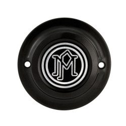 PartzBiz HD PM0177-2030-BM - Performance Machine Black Contrast Cut Scallop Ignition Covers Harley Big Twin & XL | 0177-2030-BM PartzBiz HD PM0177-2030-BM - Performance Machine Black Contrast Cut Scallop Ignition Covers Harley Big Twin & XL | 0177-2030-BM