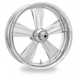 PartzBiz HD PM-SHK-CH - PM Shock Chrome Wheels Package Set With Tires Tires for Harley PartzBiz HD PM-SHK-CH - PM Shock Chrome Wheels Package Set With Tires Tires for Harley