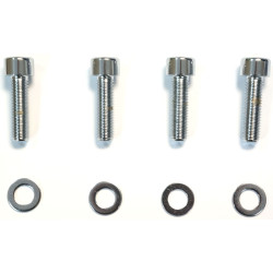 PartzBiz HD EP-08-BC - Chrome Front Caliper Mounting Hardware Bolt Kit 08-17 Dual Disc Touring PartzBiz HD EP-08-BC - Chrome Front Caliper Mounting Hardware Bolt Kit 08-17 Dual Disc Touring
