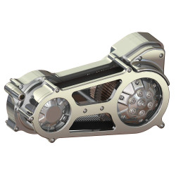 PartzBiz HD MW58-853 - Polished Ultima 2" Open Belt Primary Drive Old School Belt Drive Harley FLH 90-06 58-853 PartzBiz HD MW58-853 - Polished Ultima 2" Open Belt Primary Drive Old School Belt Drive Harley FLH 90-06 58-853