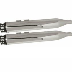 PartzBiz HD MU97146 - ท่อเก็บเสียงแบบสวม Power House Chrome 3.5” 97146 Harley Dresser 85-16 PartzBiz HD MU97146 - ท่อเก็บเสียงแบบสวม Power House Chrome 3.5” 97146 Harley Dresser 85-16