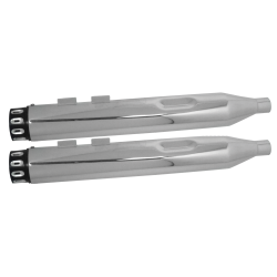 PartzBiz HD MU97149 - Power House Chrome 4 ” ท่อสลิปออนปลายท่อสีดำ Harley M8 17-Up PartzBiz HD MU97149 - Power House Chrome 4 ” ท่อสลิปออนปลายท่อสีดำ Harley M8 17-Up