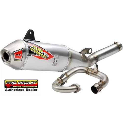 PartzBiz HD: 4406815-Pro Circuit T-6 Stainless Exhaust System w Arrestor '19 Yamaha YZ250F 0131925G 1820-1855 18201855 PartzBiz HD: 4406815-Pro Circuit T-6 Stainless Exhaust System w Arrestor '19 Yamaha YZ250F 0131925G 1820-1855 18201855