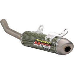 PartzBiz HD DS18211987 - Pro Circuit Ti-2 Silencer Carbon Titanium Muffler Exhaust Honda CR250R 92-96 1821-1987 18211987 off road performance upgrade slip on muffler pipe header best for dirt bike motocross x PartzBiz HD DS18211987 - Pro Circuit Ti-2 Silencer Carbon Titanium Muffler Exhaust Honda CR250R 92-96 1821-1987 18211987 off road performance upgrade slip on muffler pipe header best for dirt bike motocross x