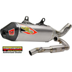 PartzBiz HD DS18201864 - Pro Circuit Titanium Carbon Fiber Ti-6 Pro Full System Exhaust '19 KTM 350 SX-F 1820-1864 18201864 PartzBiz HD DS18201864 - Pro Circuit Titanium Carbon Fiber Ti-6 Pro Full System Exhaust '19 KTM 350 SX-F 1820-1864 18201864