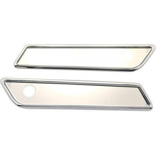 PartzBiz HD: 4406793-Pro One 104721 Chrome Saddlebag Cover Latch Smooth Harley FLH/T Touring 14-20 3501-1583 35011583 electra road street glide king PartzBiz HD: 4406793-Pro One 104721 Chrome Saddlebag Cover Latch Smooth Harley FLH/T Touring 14-20 3501-1583 35011583 electra road street glide king