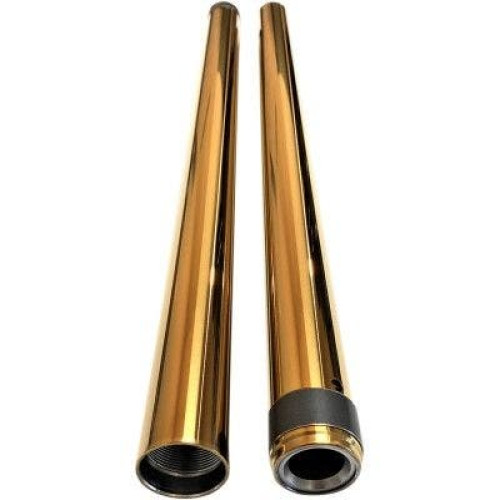 PartzBiz HD: 4406799-Pro One 105020G Gold 39MM 24.25" Fork Tube Assembly Harley Dyna Sportster 87-07 PartzBiz HD: 4406799-Pro One 105020G Gold 39MM 24.25" Fork Tube Assembly Harley Dyna Sportster 87-07