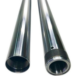 PartzBiz HD DS04040539 - Pro One 105120 Chrome 49 MM 25.50" Length Fork Tube Pair Harley Dyna FXD 06-17 Best new suspension upgrade replacement custom chopper bobber PartzBiz HD DS04040539 - Pro One 105120 Chrome 49 MM 25.50" Length Fork Tube Pair Harley Dyna FXD 06-17 Best new suspension upgrade replacement custom chopper bobber