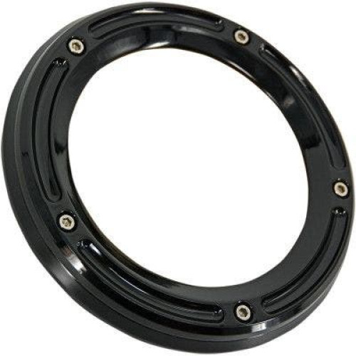 PartzBiz HD: 4406783-Trask TM-0040BK Gloss Black Billet Assault Clear Derby Cover 5-Hole Harley 98-18 1107-0640 11070640 softail road electra glide dyna breakout big twin Sporty buy best for 883 1200 PartzBiz HD: 4406783-Trask TM-0040BK Gloss Black Billet Assault Clear Derby Cover 5-Hole Harley 98-18 1107-0640 11070640 softail road electra glide dyna breakout big twin Sporty buy best for 883 1200