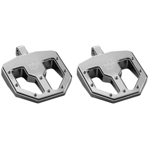 PartzBiz HD: 4406755-Pro One 500761 Chrome BMX V1 Male Billet Foot Peg Harley & Metric Clevis Mount