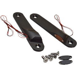 PartzBiz HD DS20201541 - Pro-One Pro-1 909109B Black Anodized LED Amber Smoke Smoked Front Turn Signal Indicator Lights 99-18 Harley Davidson Electra Glide FLHT 06-18 Street Glide FLHX Touring Bagger Dresser 2020-1541 20201541 PartzBiz HD DS20201541 - Pro-One Pro-1 909109B Black Anodized LED Amber Smoke Smoked Front Turn Signal Indicator Lights 99-18 Harley Davidson Electra Glide FLHT 06-18 Street Glide FLHX Touring Bagger Dresser 2020-1541 20201541