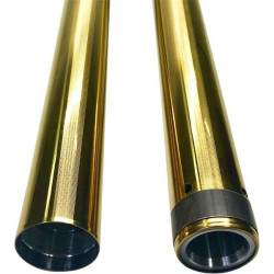 PartzBiz HD DS04040569 - Pro-One Hard Gold 49 มม.ท่อคู่ 24.875 ความยาว Harley Touring 14-21 PartzBiz HD DS04040569 - Pro-One Hard Gold 49 มม.ท่อคู่ 24.875 ความยาว Harley Touring 14-21
