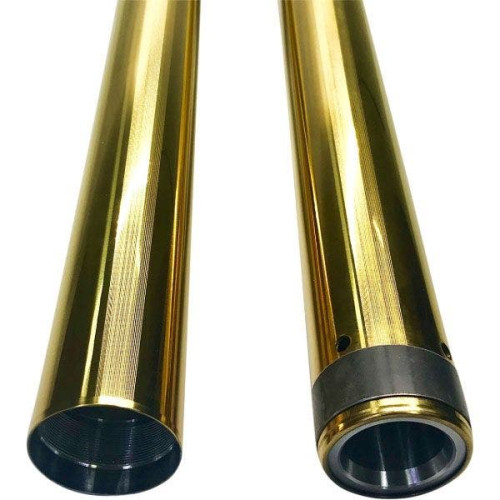 PartzBiz HD: 4406731-Pro-One Hard Gold 49MM Fork Tube Pair 24.875 Length Harley Touring 14-21 PartzBiz HD: 4406731-Pro-One Hard Gold 49MM Fork Tube Pair 24.875 Length Harley Touring 14-21