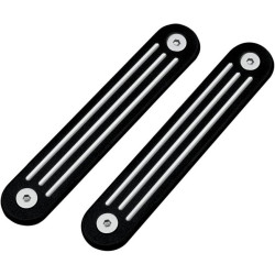 PartzBiz HD DS04120208 - Pro-One Pro 1 Black Ball Milled Turn Signal Eliminators Harley Batwing 06-18 FLH/T/X PartzBiz HD DS04120208 - Pro-One Pro 1 Black Ball Milled Turn Signal Eliminators Harley Batwing 06-18 FLH/T/X
