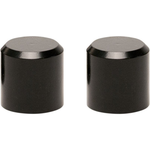 PartzBiz HD: 4406742-Pro Pad Black Finish 2 Short Billet Docking Hardware Station Covers for Harley DSC-SMTH-SB 3550-0301 35500301 PartzBiz HD: 4406742-Pro Pad Black Finish 2 Short Billet Docking Hardware Station Covers for Harley DSC-SMTH-SB 3550-0301 35500301