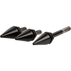 PartzBiz HD DS23500402 - Pro Pad Black Spike Style Windshield Mount Kit Harley Batwing FLHX 14-17 | WTS75225-SSET-B PartzBiz HD DS23500402 - Pro Pad Black Spike Style Windshield Mount Kit Harley Batwing FLHX 14-17 | WTS75225-SSET-B