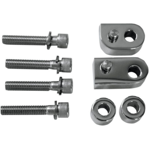 PartzBiz HD: 4406712-Pro Pad Chrome Floorboard 3/4 Extension Kit Harley Touring CVO Models 09-11 - FB-EXT9C PartzBiz HD: 4406712-Pro Pad Chrome Floorboard 3/4 Extension Kit Harley Touring CVO Models 09-11 - FB-EXT9C