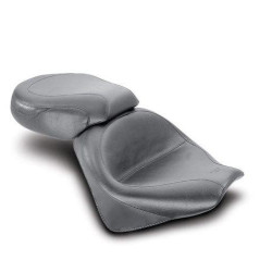 PartzBiz HD MD75907 - Mustang 75907 สีดำ Original Two Piece Wide Touring 02-09 Honda VTX1300 RST 489309 0810-0293 08100293