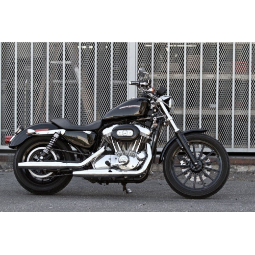 PartzBiz HD: 4406702-Progressive Suspension 12.5" Chrome 412 Cruise Shocks Harley Sportster XL 77-18 1310-0941 13100941 773901 412CRZ-4064C