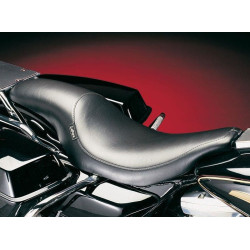 PartzBiz HD LPLGH-867 - Le Pera Silhouette Smooth Full length Seat w/ Gel สำหรับ Harley Electra Glide 02-07 | เลอ เปอร่า
