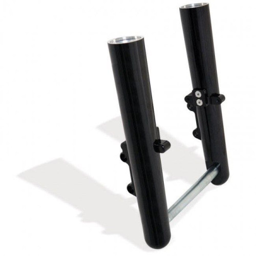 PartzBiz HD: 4406668-Arlen Ness Hot Fork Legs Lower Sliders Smooth Black Harley Softail 00-06 FLST | 06-555 PartzBiz HD: 4406668-Arlen Ness Hot Fork Legs Lower Sliders Smooth Black Harley Softail 00-06 FLST | 06-555
