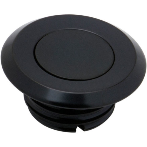 PartzBiz HD: 4406675-Arlen Ness สีดำ Pop Up Vented Gas Cap Harley 96-16 Softail Dyna Sportster | 70-002