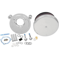 PartzBiz HD AN18-790 - กรองอากาศ Arlen Ness Chrome Stage II Big Sucker พร้อมฝาครอบ Harley EVO 93-99 | 18-790 PartzBiz HD AN18-790 - กรองอากาศ Arlen Ness Chrome Stage II Big Sucker พร้อมฝาครอบ Harley EVO 93-99 | 18-790