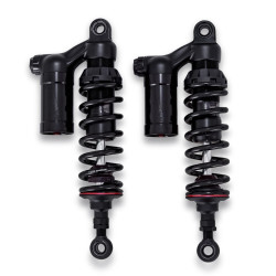 PartzBiz HD PR990-1008 - Progressive Suspension 990-1008 13.5 ” Standard Duty 990 Sport Series PiggyBack Piggy Back Reservoir Shocks 778906 04-16 Triumph Thruxton 900