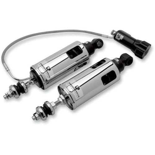 PartzBiz HD: 4406566-Progressive 422-4101C Chrome 422 Series โช้คหลังมาตรฐานพร้อมรีโมท RAP 89-99 PartzBiz HD: 4406566-Progressive 422-4101C Chrome 422 Series โช้คหลังมาตรฐานพร้อมรีโมท RAP 89-99
