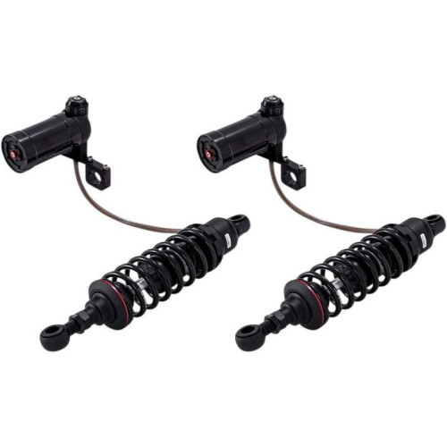 PartzBiz HD: 4406542-Progressive Suspension 990-2001 Sport Series 12" Remote Reservoir Adjustable Shocks 93-19 Harley-Davidson touring FLH/T road king electra street road glide shock spring damper upgrade replacement PartzBiz HD: 4406542-Progressive Suspension 990-2001 Sport Series 12" Remote Reservoir Adjustable Shocks 93-19 Harley-Davidson touring FLH/T road king electra street road glide shock spring damper upgrade replacement