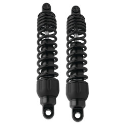 PartzBiz HD PR444-4050B - Progressive Black 444 Series 12" Heavy Duty Rear Shocks Harley 84-05 FLHT | 444-4050B PartzBiz HD PR444-4050B - Progressive Black 444 Series 12" Heavy Duty Rear Shocks Harley 84-05 FLHT | 444-4050B