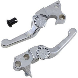 PartzBiz HD DS06102158 - EPC ราคาสุดคุ้ม จัดส่งฟรี. PSR 12-01651-20 Chrome Anthem Shorty Lever ชุดคู่ Harley FXDSE FXDFSE 07-10