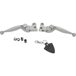 PartzBiz HD DS06101716 - PSR Chrome Journey ก้านแฮนด์แบบปรับได้ Harley 08-13 FLH/T Cable Clutch | 12-00602-20 PartzBiz HD DS06101716 - PSR Chrome Journey ก้านแฮนด์แบบปรับได้ Harley 08-13 FLH/T Cable Clutch | 12-00602-20