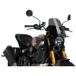 PartzBiz HD DS23120536 - Puig 3834F New Generation Dark Smoke 13” กระจกบังลม Indian FTR 1200 19-20 PartzBiz HD DS23120536 - Puig 3834F New Generation Dark Smoke 13” กระจกบังลม Indian FTR 1200 19-20