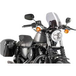 PartzBiz HD DS23120493 - Puig 9283H Smoke New Generation Naked Windscreen Harley Sportster XL 04-17 sporty iron 883 1200 nightster roadster replacement upgrade wind flyscreen PartzBiz HD DS23120493 - Puig 9283H Smoke New Generation Naked Windscreen Harley Sportster XL 04-17 sporty iron 883 1200 nightster roadster replacement upgrade wind flyscreen