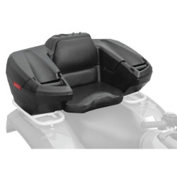 PartzBiz HD TR156711 - Quadboss QBF-R/S4 Rest-n-Store Rear Trunk w/ Seat ATV Universal Quad polaris Kawasaki yamaha suzuki cargo luggage camping hunting supplies carrier PartzBiz HD TR156711 - Quadboss QBF-R/S4 Rest-n-Store Rear Trunk w/ Seat ATV Universal Quad polaris Kawasaki yamaha suzuki cargo luggage camping hunting supplies carrier