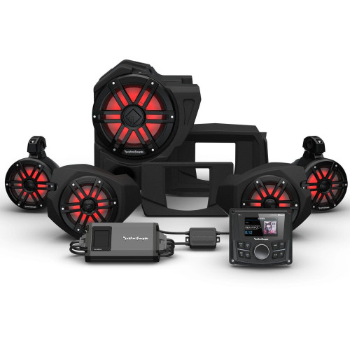 PartzBiz HD: 4405075-Rockford Fosgate PMX-2 800 Watt Front Rear Color Optix Speaker Subwoofer Polaris RZR PartzBiz HD: 4405075-Rockford Fosgate PMX-2 800 Watt Front Rear Color Optix Speaker Subwoofer Polaris RZR