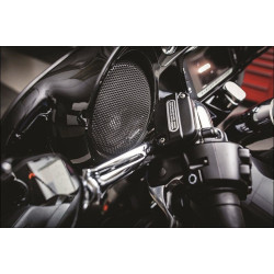 PartzBiz HD RF-TMS65 - Rockford Fosgate Power TMS65 6.5” Full Range Fairing Tour-Pak Speakers '14+ TMS65 คือสถานที่ติดตั้งแฟริ่งลำโพงโคแอกเชียลแบบเต็มช่วง ปี 2014+ รถจักรยานยนต์ Harley-Davison€Æ