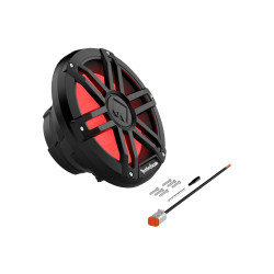PartzBiz HD RF-M1D2-10B - Rockford Fosgate M1D2-10B สีดำ 10 ” DVC 2Œ© Color Optix Marine Subwoofer 300W