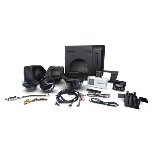 PartzBiz HD: 4404933-Rockford Fosgate YXZ-STAGE3 400 Watt Stereo Front Speaker & Subwoofer Kit YXZ-STAGE3