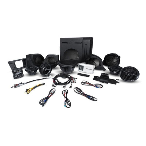 PartzBiz HD: 4404935-Rockford Fosgate YXZ-STAGE5 400 Watt Amplified Stereo Front Upper Speaker Subwoofer PartzBiz HD: 4404935-Rockford Fosgate YXZ-STAGE5 400 Watt Amplified Stereo Front Upper Speaker Subwoofer