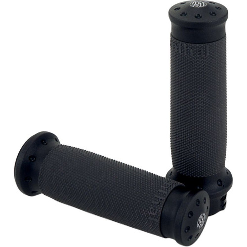 PartzBiz HD: 4404882-Roland Sands Design RSD Black Ops Tracker Billet Hand Grips Harley Cable Thr | 0063-2019-SMB