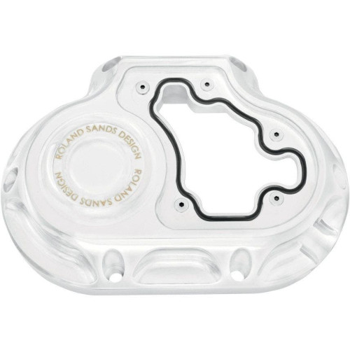 PartzBiz HD: 4404862-Roland Sands Clarity Cable 6-Speed Transmission Side Cover Harley 07-14 Chrome | 0177-2022-CH PartzBiz HD: 4404862-Roland Sands Clarity Cable 6-Speed Transmission Side Cover Harley 07-14 Chrome | 0177-2022-CH