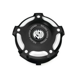 PartzBiz HD PM0210-2056-BM - ฝาถังน้ำมัน Roland Sands Design Misano Contrast Harley Big Twin 96-20 PartzBiz HD PM0210-2056-BM - ฝาถังน้ำมัน Roland Sands Design Misano Contrast Harley Big Twin 96-20