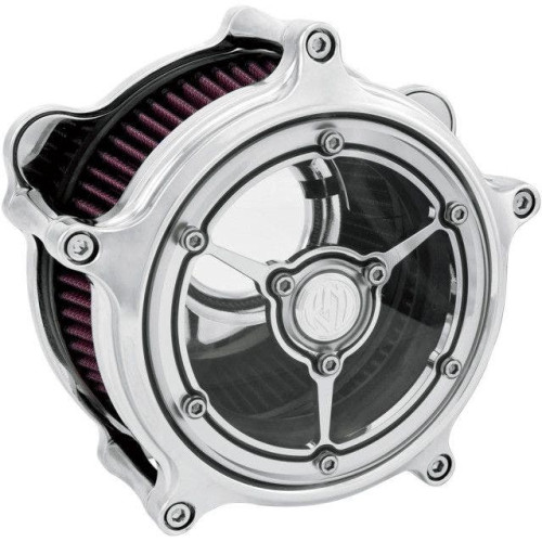 PartzBiz HD: 4404815-Roland Sands Design RSD Chrome Clarity Air Cleaner Harley 93-16 Big Twin | 0206-2059-CH