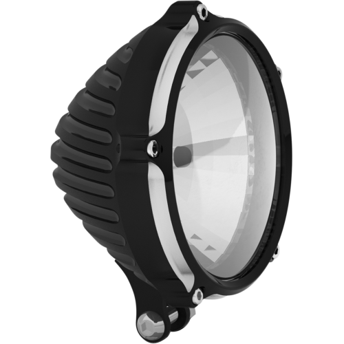 PartzBiz HD: 4404823-Roland Sands Nostalgia Contrast Cut 5 3/4" Headlight Assembly For Harley-Davidson | 0207-2007-BM | Eastern Performance Cycles PartzBiz HD: 4404823-Roland Sands Nostalgia Contrast Cut 5 3/4" Headlight Assembly For Harley-Davidson | 0207-2007-BM | Eastern Performance Cycles
